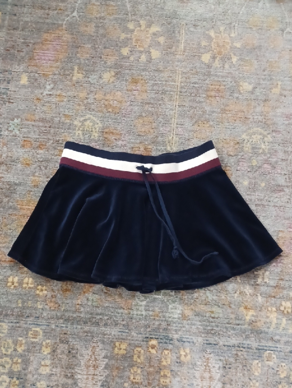Vintage Y2K Juicy Couture Velour Mini Skirt